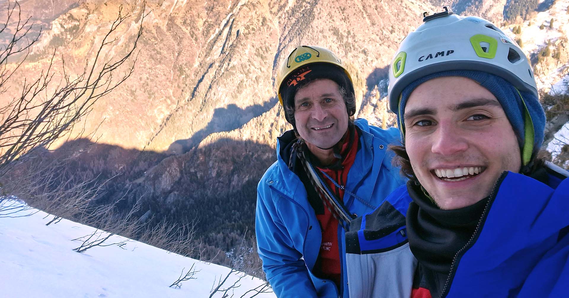 Con Luca Ducoli sognando la Patagonia